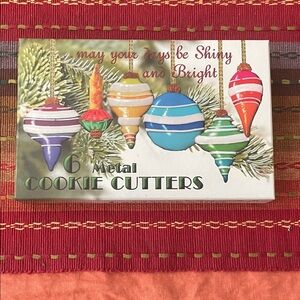 Vibrant Holiday Ornament Cookie Cutters - Multicolor